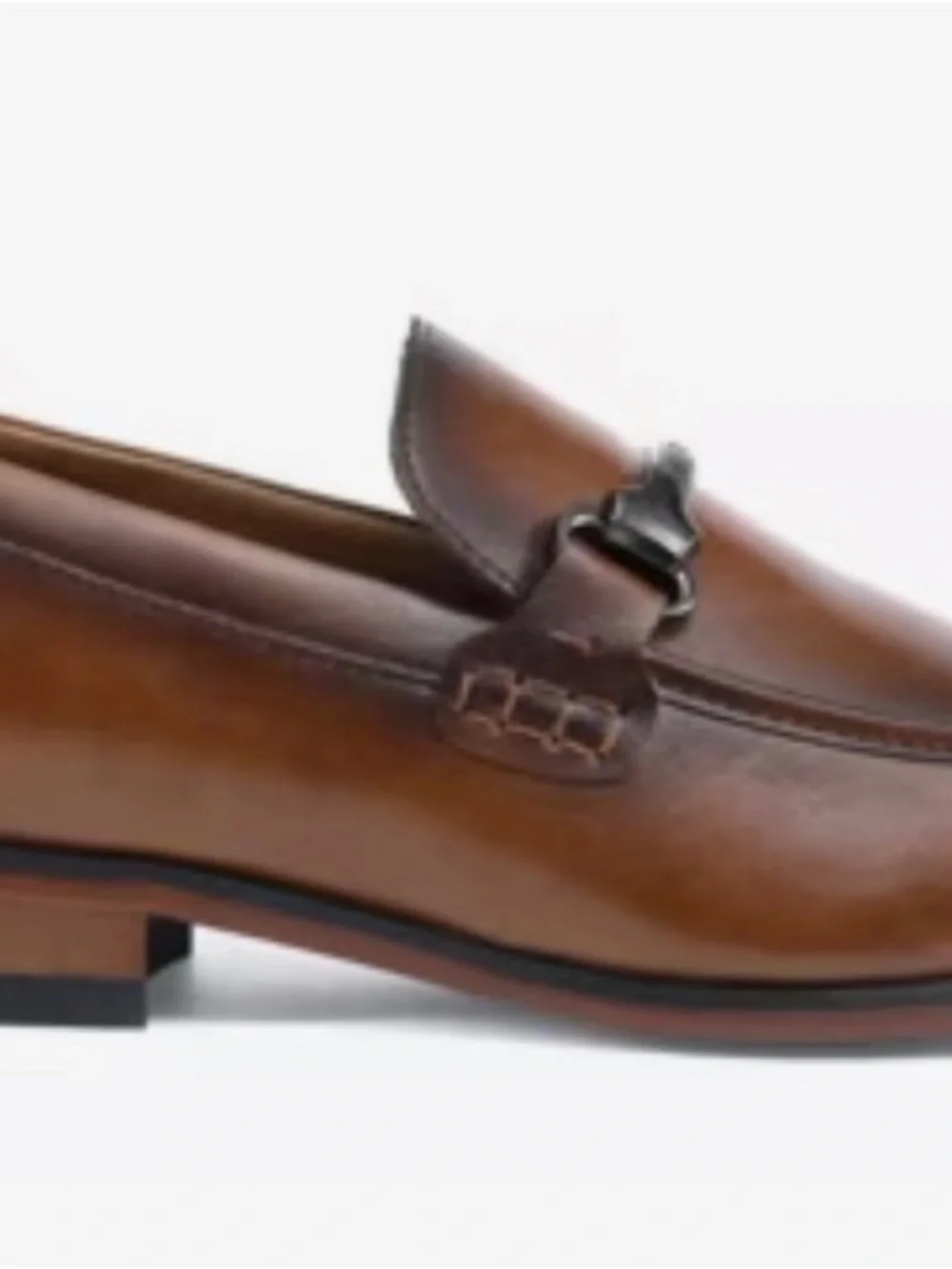 NEW Tommy Hilfiger Senner Loafer in Natural Brown Sz 9